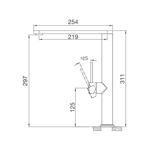 Vòi Rửa Chén Malloca K061-S